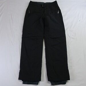 White Sierra S x 31" Black Insulated Snow‎ Ski Snowboarding Pants